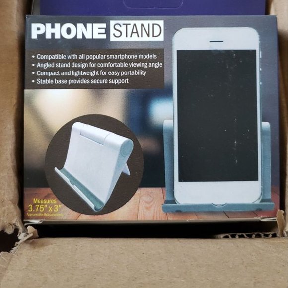 Multi-Angle Foldable Cell Phone Stand for Desk - Picture 9 of 9